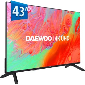 Daewoo Smart TV 43 Pulgadas 4K UHD 43DM65UV – HDR10, Dolby Audio, sin Marco, Compatible con Alexa y Google Assistant