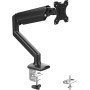 GRIFEMA GB2003-1 Soporte de Monitor con Resorte de Gas para Pantalla de Computadora de 13-32 Pulgadas, Altura Ajustable, VESA