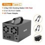 MAIWO-carcasa de disco duro externo RAID de 4 bahías, con puerto HDMI 