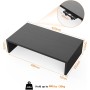 GRIFEMA GB1051 Elevador Monitor de Metal, Soporte Monitor Escritorio de Ergonómico para Monitores, Ordenador Portátiles,
