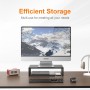 GRIFEMA GB1051 Elevador Monitor de Metal, Soporte Monitor Escritorio de Ergonómico para Monitores, Ordenador Portátiles,
