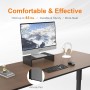 GRIFEMA GB1051 Elevador Monitor de Metal, Soporte Monitor Escritorio de Ergonómico para Monitores, Ordenador Portátiles,