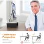 GRIFEMA GB1051 Elevador Monitor de Metal, Soporte Monitor Escritorio de Ergonómico para Monitores, Ordenador Portátiles,