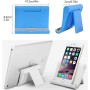 FadyDail 2 Piezas Soporte Móvil Mesa Plegable, Apoyo Teléfono Multiángulo, Soporte Dock Base para Teléfono Compatible con iPhone