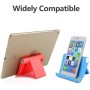 FadyDail 2 Piezas Soporte Móvil Mesa Plegable, Apoyo Teléfono Multiángulo, Soporte Dock Base para Teléfono Compatible con iPhone
