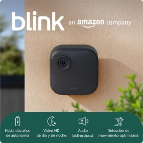 Nueva Blink Outdoor 4: cámara de seguridad inteligente HD sin cables, 2 años de autonomía, detección de movimiento optimizada,