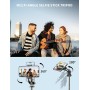 180cm Trípode para Movil, Palo Selfie Tripode con Control Remoto Desmontable para Teléfono Móvil, Soporte de Trípode de Teléfono
