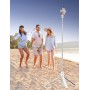 180cm Trípode para Movil, Palo Selfie Tripode con Control Remoto Desmontable para Teléfono Móvil, Soporte de Trípode de Teléfono