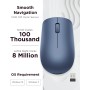 Lenovo 530 - Ratón Inalámbrico de 2.4 GHz, Receptor USB Nano, 1200 dpi, Ambidiestro, Color Azul