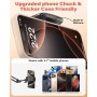 SAMHOUSING Soporte de teléfono móvil para Cama, Soporte Teléfono e Smartphones con Brazo Flexible para iPhone 16 15 14 13 12 11