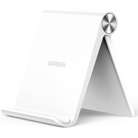 UGREEN Soporte Móvil Mesa Plegable, Suporte Teléfono Multiángulo, Stand Dock Base Compatible con iPhone 16/15/14/13/12, Galaxy