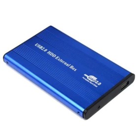 Caja de disco duro USB2.0 HDD caja externa Caddy 2,5 "IDE HDD con luz 