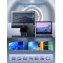 Lector CD DVD Externo con RGB, Grabadora CD DVD Unidad Externa con USB 3.0 y USB-C, Unidades Portátil CD/DVD /-RW/ROM Estable