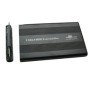 Caja de disco duro USB2.0 HDD caja externa Caddy 2,5 "IDE HDD con luz 