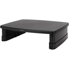 Amazon Basics Rectangular Soporte de Escritorio Ajustable para Monitor de Ordenador para Reducir la tensión del Cuello, se