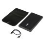 Caja de disco duro USB2.0 HDD caja externa Caddy 2,5 "IDE HDD con luz 