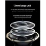 Lenovo - Auriculares deportivos Lenovo TWS con control táctil y caja de carga de 230 mAh