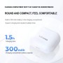 Lenovo - Auriculares deportivos Lenovo TWS con control táctil y caja de carga de 230 mAh