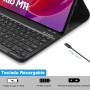 COEZFE Funda con Teclado para Lenovo Tab M11 11", Español Ñ Teclado Magnético para Lenovo Tab M11 11 Pulgadas, Funda Teclado