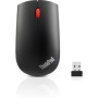 Lenovo 4X30M56887 - Ratón (Ambidextro, Óptico, RF inalámbrica + USB, 1200 dpi, Gris, Rojo)