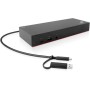 Lenovo 40AF0135EU - Base (Alámbrico, 10,100,1000 Mbit/s, Negro, 0-35 °C, 210 mm, 80 mm)