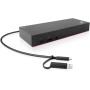 Lenovo 40AF0135EU - Base (Alámbrico, 10,100,1000 Mbit/s, Negro, 0-35 °C, 210 mm, 80 mm)