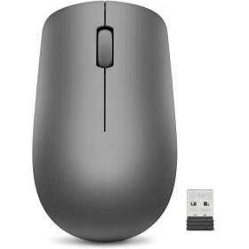 Lenovo 530 Ratón Inalámbrico - Sensor óptico 1200 dpi, Diseño Ambidiestro, 2.4 GHz, 3 Botones, Batería hasta 12 Meses - Color