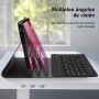 Hofsos Funda con Teclado para Lenovo Tab M11 2024 11 Pulgadas, Bluetooth Español Ñ Teclado, Funda Protectora para Teclado