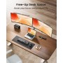 ErGear Soporte 2 Monitores para 13-32” Pulgadas, Soporte Dos Monitores, Brazo Monitor Ajustable en Altura con Inclinación, Giro