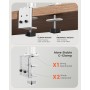ErGear Soporte 2 Monitores para 13-32” Pulgadas, Soporte Dos Monitores, Brazo Monitor Ajustable en Altura con Inclinación, Giro