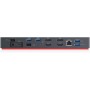Lenovo TP TB3 Dock 135W 40AN0135EU Interno Negro unidad de disco óptico