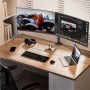 Soporte 2 Monitores para 13-32” Pulgadas, Soporte Dos Monitores, Brazo Monitor Ajustable en Altura con Inclinación, Giro y
