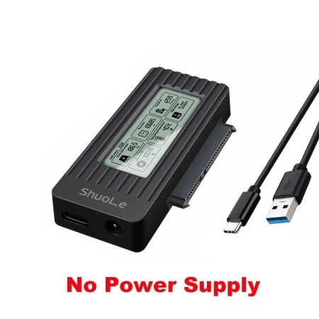 Adaptador de disco duro USB 3,1, 2,5/3,5 pulgadas, Cable convertidor d