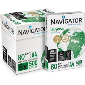 Navigator Universal - Papel multiusos para impresora - A4 80gr - 2500 hojas
