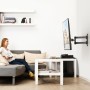 BONTEC Soporte TV Pared Inclinable y Giratorio para 13-42 Pulgadas, VESA 200x200 mm, Brazo Extensible, Soporte Pared TV 32/43