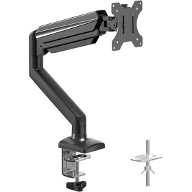 Suptek Brazo Monitor para Pantallas de 13-32 Pulgadas, VESA 75 y 100 mm, Giratorio de 360°, Inclinación Ajustable, Altura