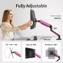 Suptek Brazo Monitor para Pantallas de 13-32 Pulgadas, VESA 75 y 100 mm, Giratorio de 360°, Inclinación Ajustable, Altura