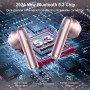 Auriculares Inalámbricos Bluetooth, Auriculares Bluetooth 5.4 HiFi Estéreo, 56H Cascos Inalambricos Bluetooth con ENC Reducción
