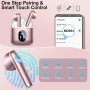 Auriculares Inalámbricos Bluetooth, Auriculares Bluetooth 5.4 HiFi Estéreo, 56H Cascos Inalambricos Bluetooth con ENC Reducción