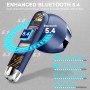 Auriculares Inalámbricos Bluetooth, Auriculares Bluetooth 5.4 HiFi Estéreo, 56H Cascos Inalambricos Bluetooth con ENC Reducción