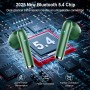 Auriculares Inalámbricos Bluetooth, Auriculares Bluetooth 5.4 HiFi Estéreo, 56H Cascos Inalambricos Bluetooth con ENC Reducción