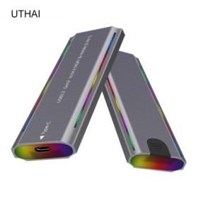 Caja de disco duro UTHAI M. 2 de estado sólido USB 3,1, protocolo NGFF