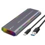Caja de disco duro UTHAI M. 2 de estado sólido USB 3,1, protocolo NGFF