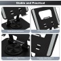 Xpieoyrm Soporte Tablet de iPad Mesa Ajustable, Multiángulo Soporte Tablet, Plegable Soporte de Escritorio, Soporte portátil