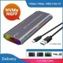 Caja de disco duro UTHAI M. 2 de estado sólido USB 3,1, protocolo NGFF