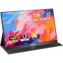 Yodoit Monitor Portátil Pantalla Portatil de 16 Pulgadas IPS 1920x1200 100% sRGB USB Type-C de Computadora, Juego HDR con