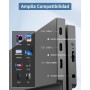 Yodoit Monitor Portátil Pantalla Portatil de 16 Pulgadas IPS 1920x1200 100% sRGB USB Type-C de Computadora, Juego HDR con