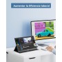 Yodoit Monitor Portátil Pantalla Portatil de 16 Pulgadas IPS 1920x1200 100% sRGB USB Type-C de Computadora, Juego HDR con