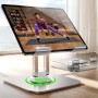 LISEN Soporte Tablet Mesa para iPad 11th Kindle Ebook Tablet Xiaomi Pad 7/ Samsung/Lenovo, Soporte Monitor Portatil Atril Stand