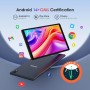 PIXPEAK 2.5K Tableta 14 Pulgadas, 4G Lte/5G WiFi, INCELL 2240 x 1400 FHD, 11580mAh, 36GB RAM, 256GB ROM (Extensión 2TB), Android